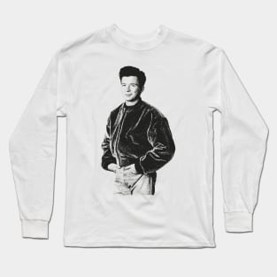 Rick Astley 80s Long Sleeve T-Shirt